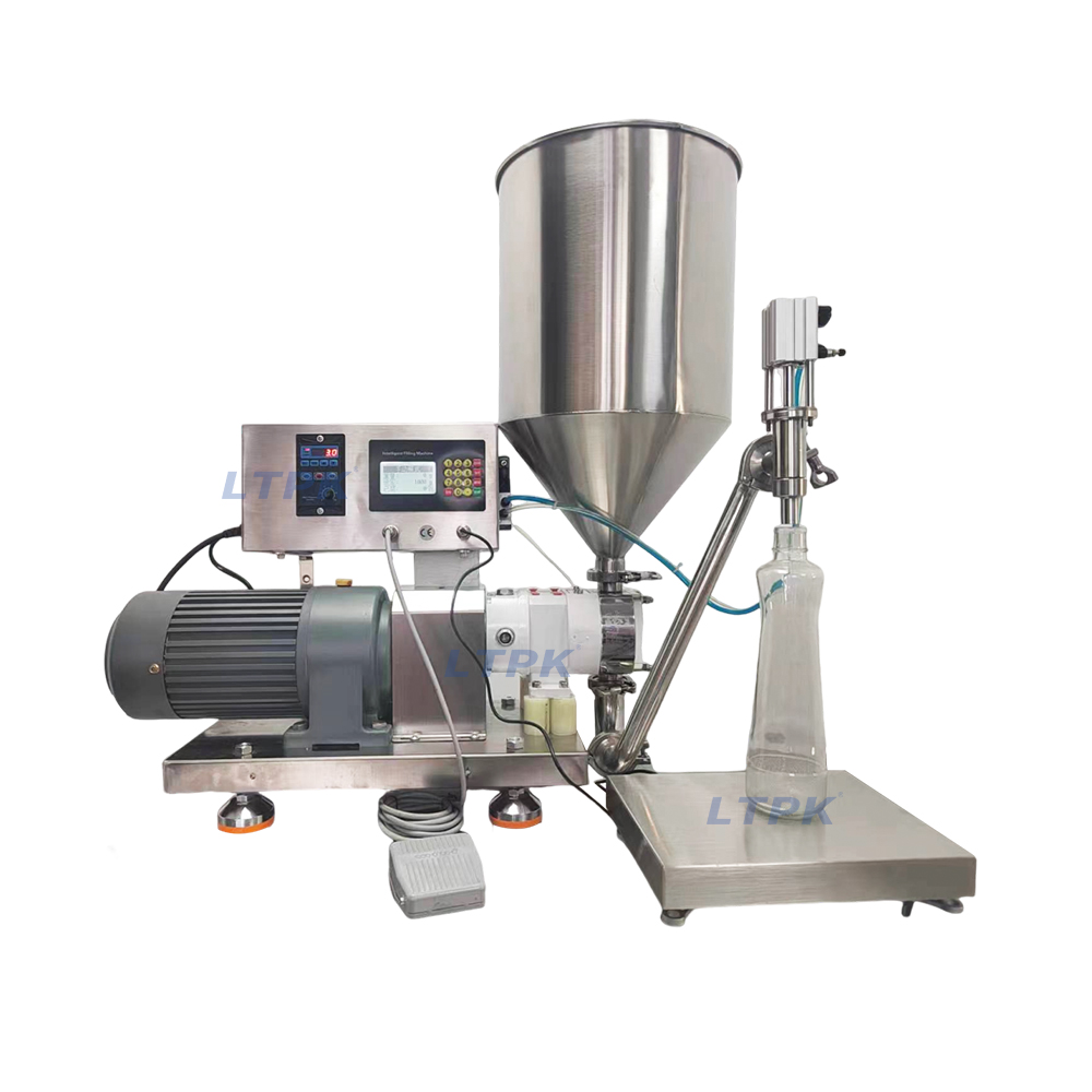 R1-50 Semi-Automatic Rotor Pump Paste Filling Machine For 50g-50kg